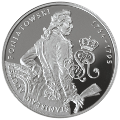 silver coin Stanisław August Poniatowski half figure 2