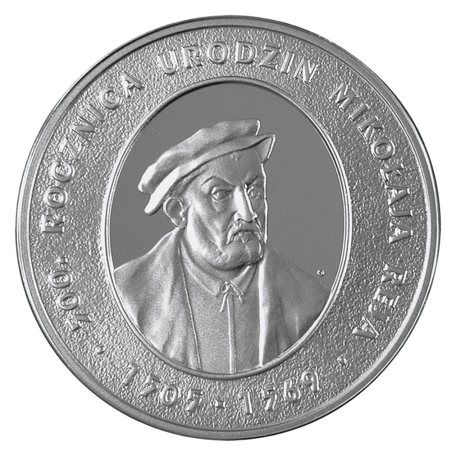 silver-coin-500th-anniversary-of-the-birth-of-Mikołaj Rej-1
