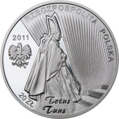 silver coin beatification of John Paul II 1 2