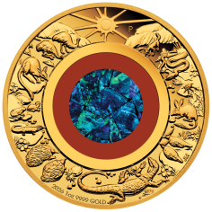 gold coin wonders of australia opal 1 ounce 2026 1