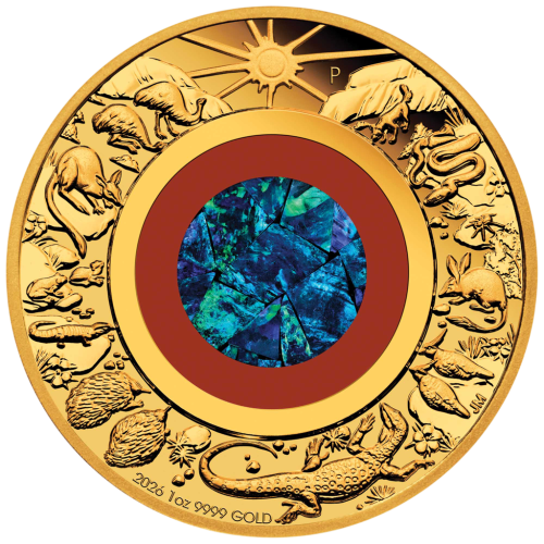 gold coin wonders of australia opal 1 ounce 2026 1