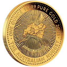 gold coin nugget 40th anniversary 1 ounce 1
