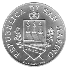 silver coin Bartolomeo Borghesi 2004 2