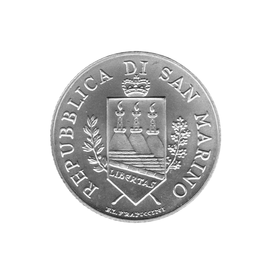 silver coin Bartolomeo Borghesi 2004 2