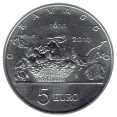 silver-coin-500th-anniversary-of-caravaggio's-death-2010-2