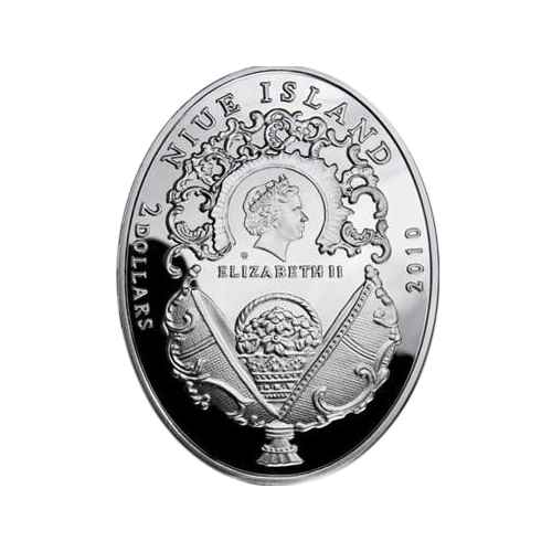 silver coin imperial eggs Fabergé egg coronation egg 2
