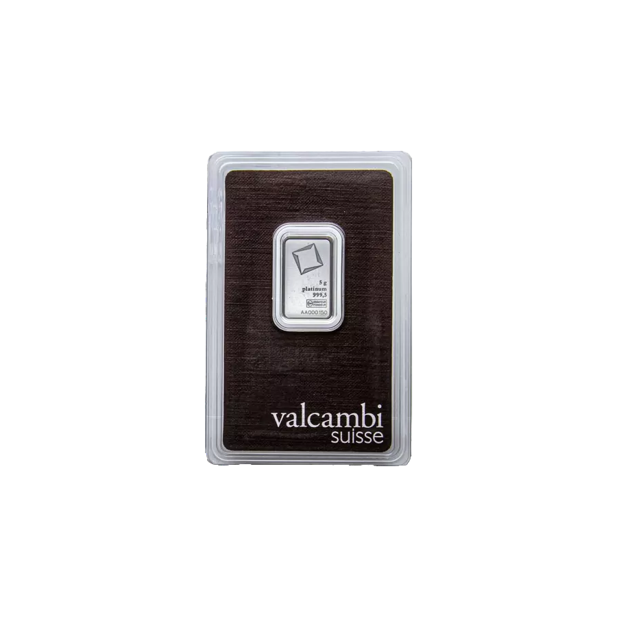5-gram platinum bar