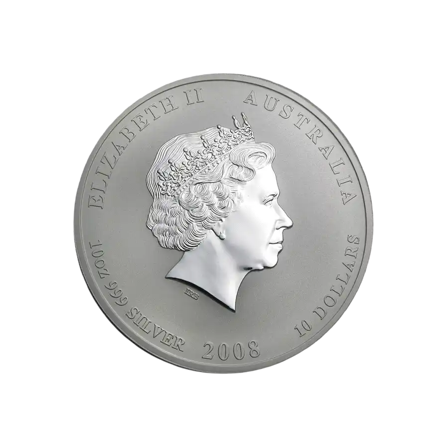 2008 Year of the Mouse 10-ounce silver coin