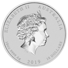 Silver Coin: Year of the Pig 2019, 10 Ounces 1 2
