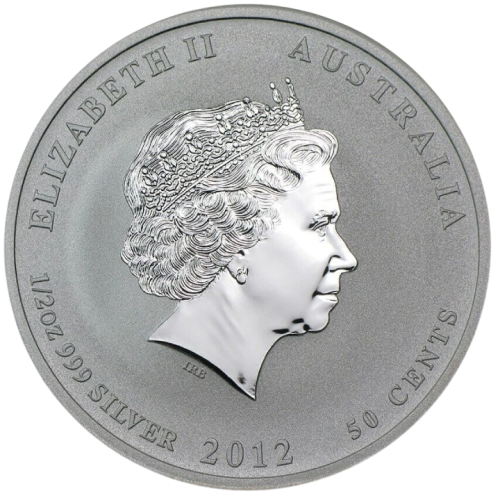 1.2-ounce Silver Dragon Year Coin, 2012-2