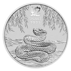 Silver Coin: Year of the Snake 2025, 1 Ounce, 2
