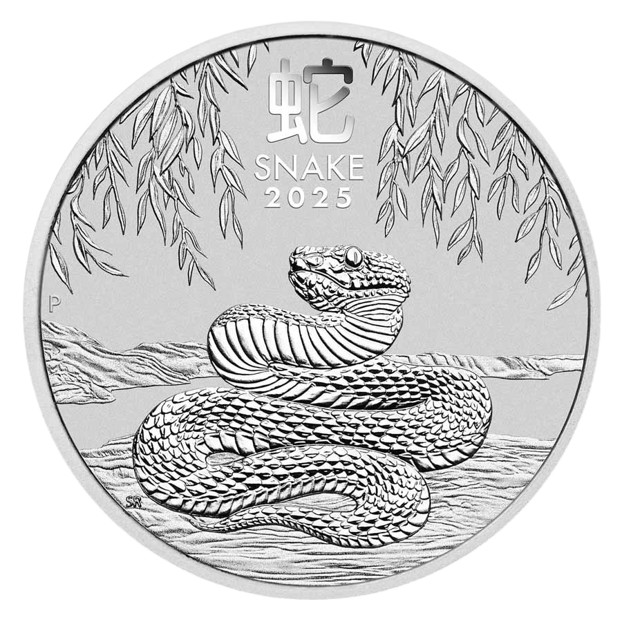 Silver Coin: Year of the Snake 2025, 1 Ounce, 2