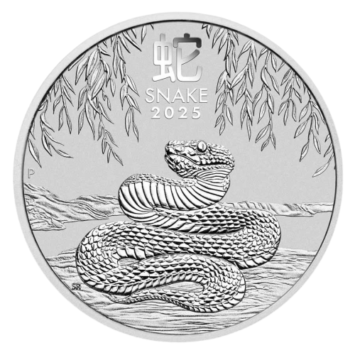 Silver Coin: Year of the Snake 2025, 1 Ounce, 2