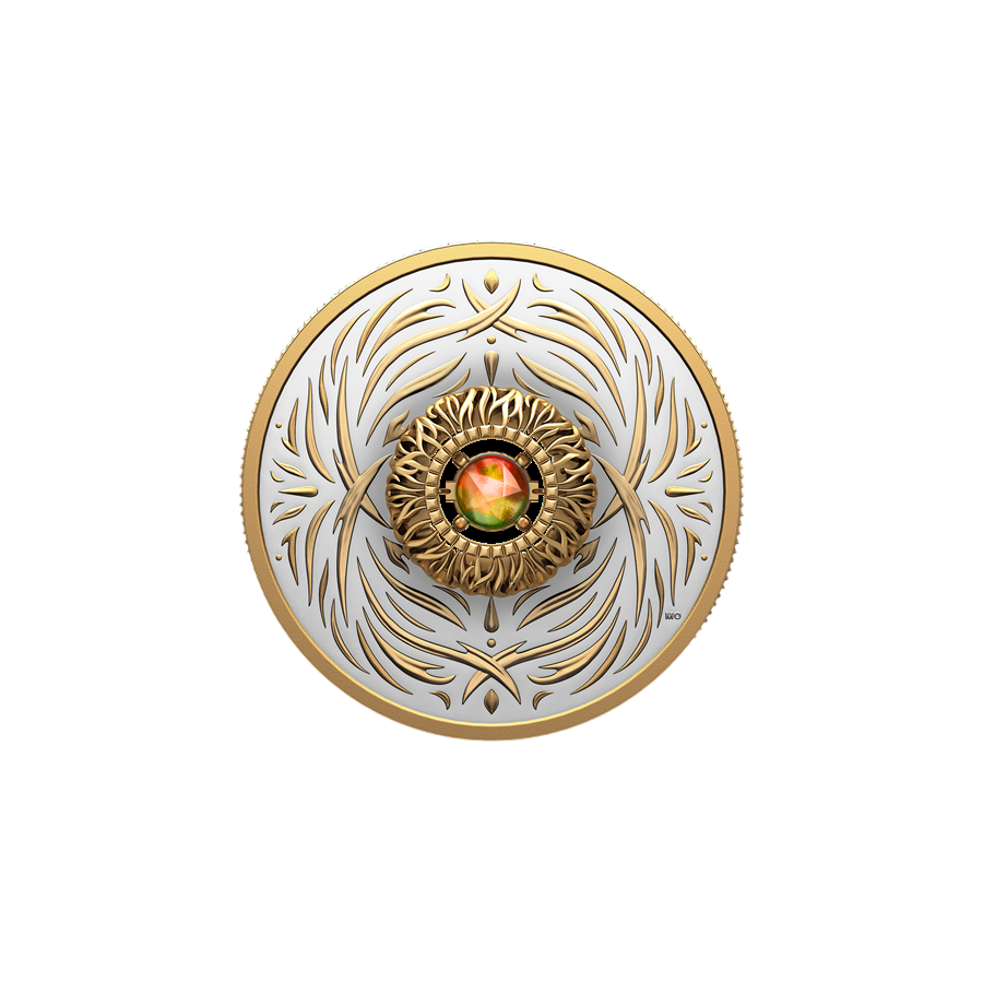 silver-coin-elements-of-nature-dancing-fire-ammolite-2026-