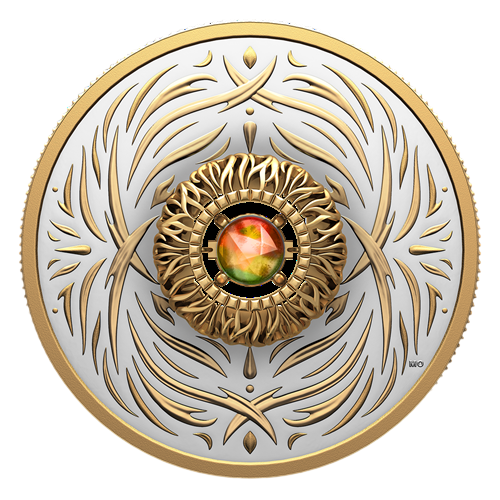 silver-coin-elements-of-nature-dancing-fire-ammolite-2026-