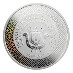 Silver Coin: Year of the Horse with Jade, 2 Ounces, 2026-1 2