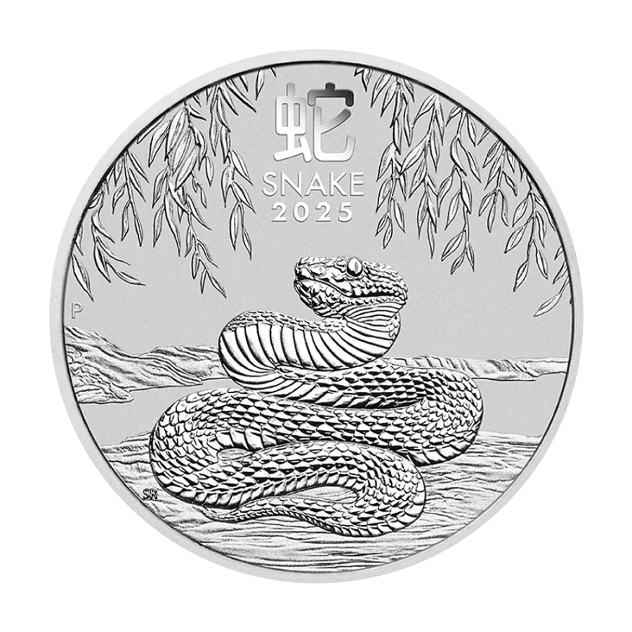 Silver Coin: Year of the Snake 2025, 1000 g, 1 kg, 1
