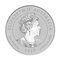 Silver Coin: The Next Generation Crocodile, 10 Ounces, 1/2