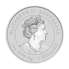 Silver Coin, Colorized, Year of the Ox, 2021, 1 Ounce, 1 2