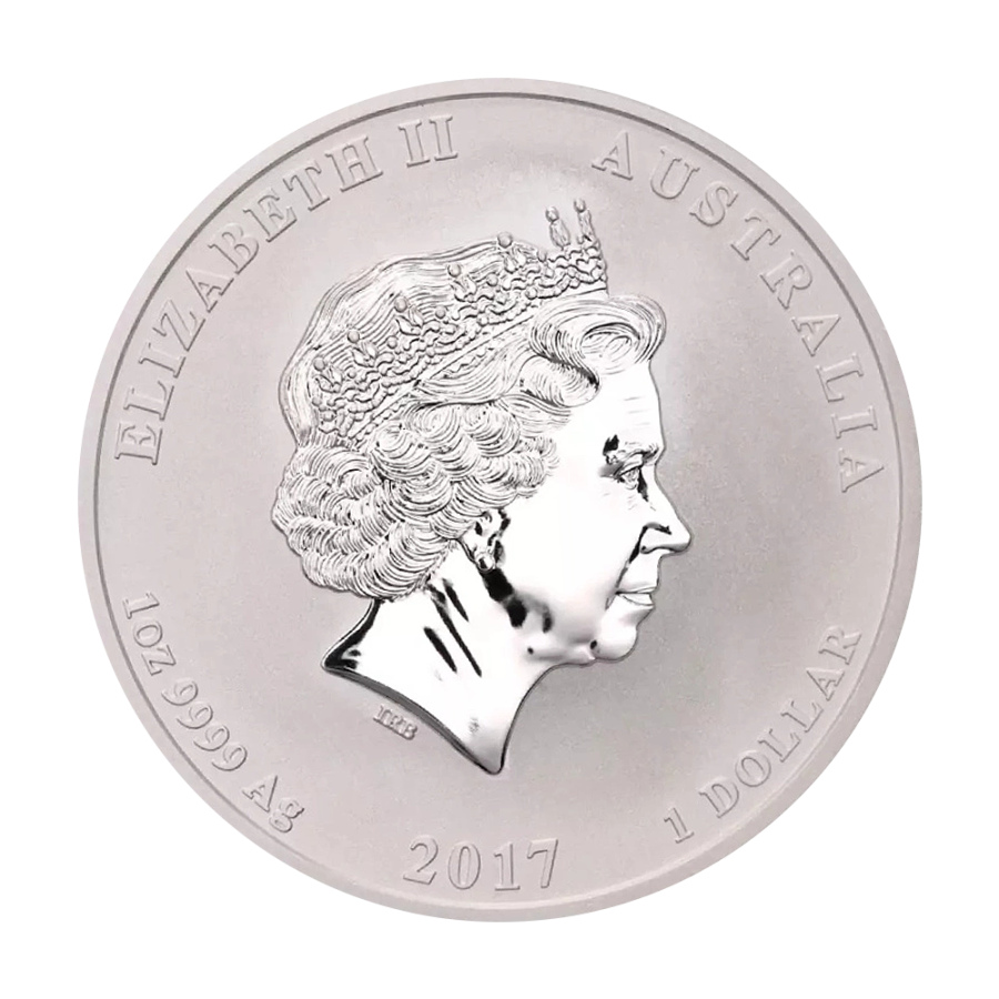 Silver Coin: Chinese Myths and Legends – Dragon and Phoenix – 1 Ounce – 2017-1