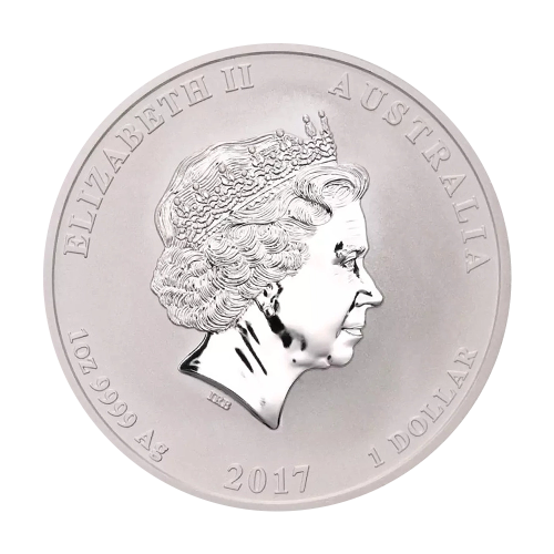 Silver Coin: Chinese Myths and Legends – Dragon and Phoenix – 1 Ounce – 2017-1