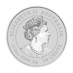 Silver Coin: Year of the Rabbit, 1.2 Ounces, 2023-1 2