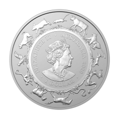 Silver Coin: Year of the Rat 2020, 1 oz, 2 2