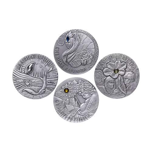 Set of Silver Coins: National Fairy Tales of the World – 6 x 2828 g