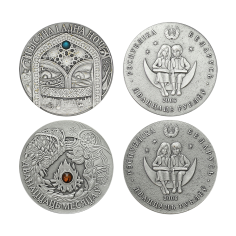Set of Silver Coins: National Fairy Tales of the World – 6 x 2828 g