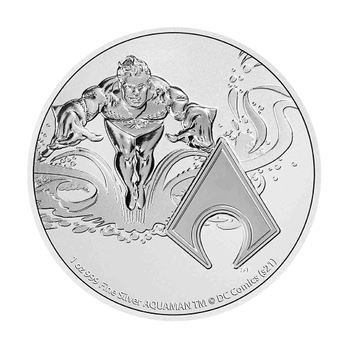 Silver Aquaman Coin – 1 Ounce of Silver – 2