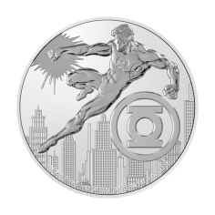 Silver Coin: Green Lantern, 1 Ounce of Silver