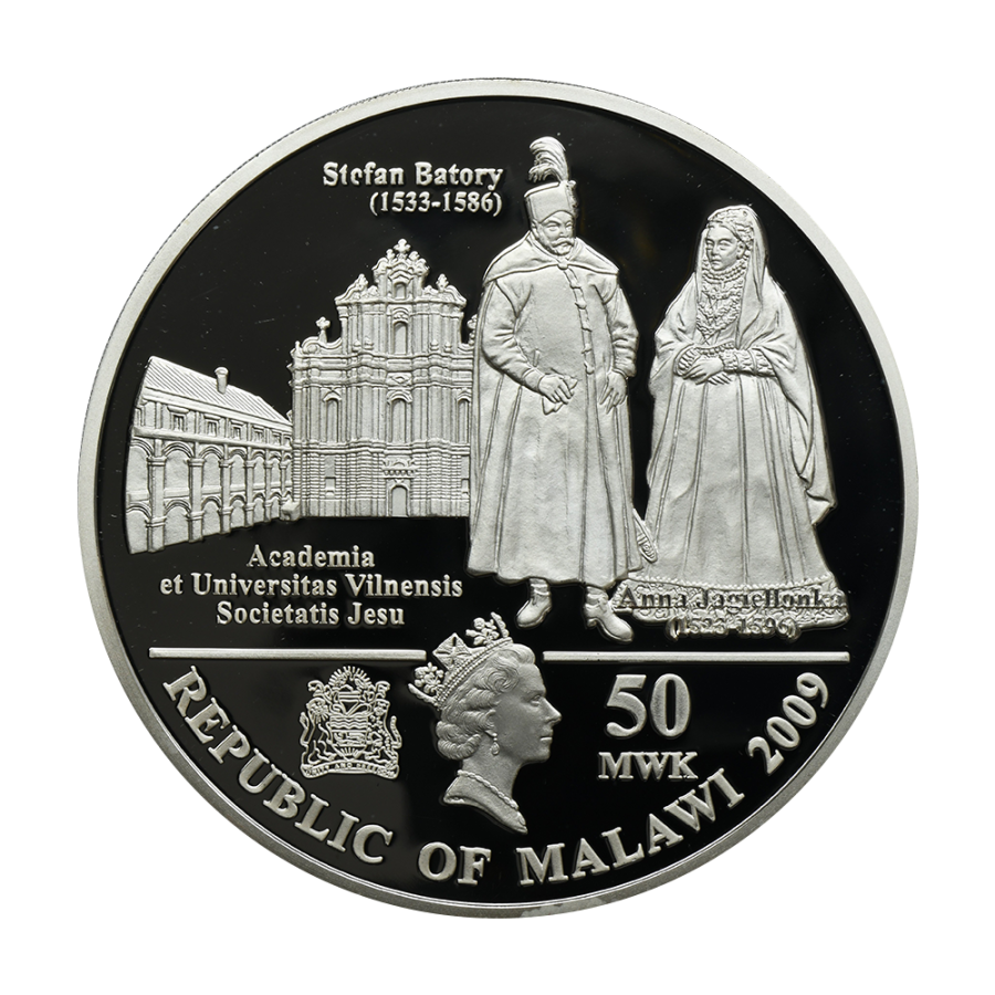 Silver Coin: Jan Matejko, Stefan Batory at Pskov, 3 ounces, 2009-1