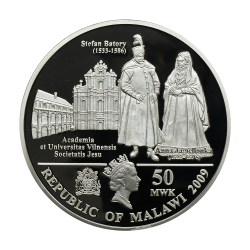 Silver Coin: Jan Matejko, Stefan Batory at Pskov, 3 ounces, 2009-1