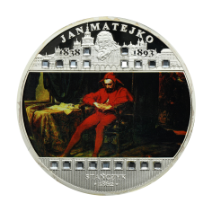Silver Coin: Jan Matejko – Stanczyk, 3 Ounces, 2009-2