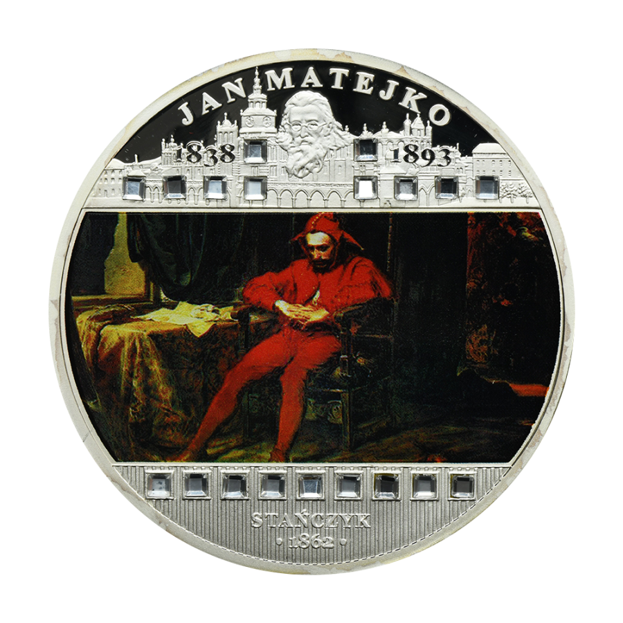 Silver Coin: Jan Matejko – Stanczyk, 3 Ounces, 2009-2