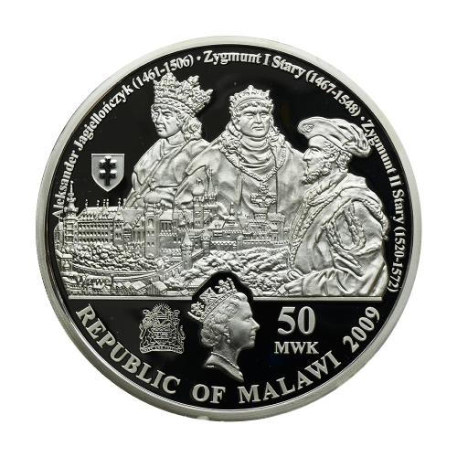 Silver Coin: Jan Matejko – Stanczyk, 3 Ounces, 2009-1