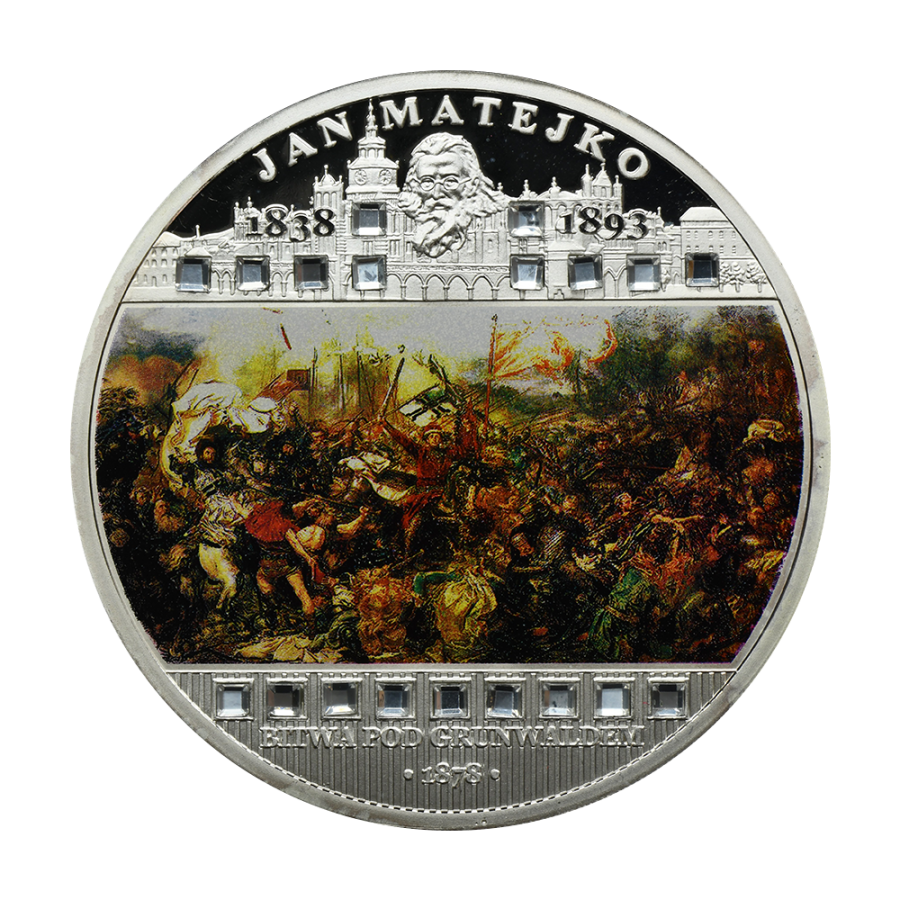 Silver Coin: Jan Matejko, Battle of Grunwald, 2009-2