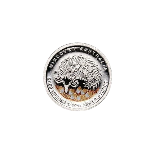 Platinum Coin: Discover Australia – Echidna – 1/10 Ounce