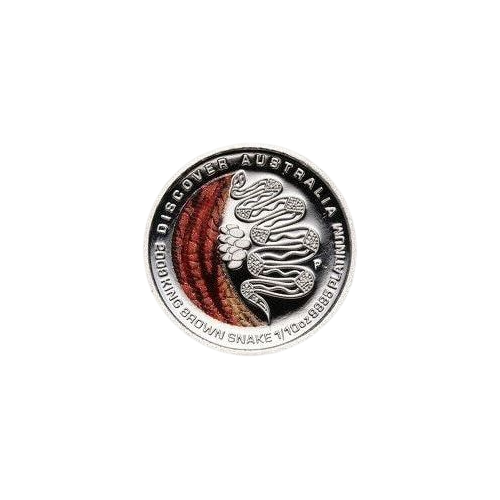 Platinum Coin: Discover Australia – Brown Snake – 1/10 Ounce