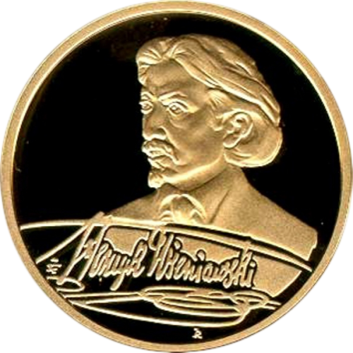 200-Złoty Gold Coin – 12th Henryk Wieniawski International Competition – 2001-2