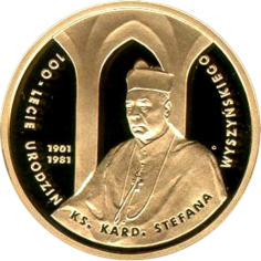 200-zloty-gold-coin-marking-the-100th-anniversary-of-the-birth-of-Cardinal-Stefan-Wyszyński-2001-2