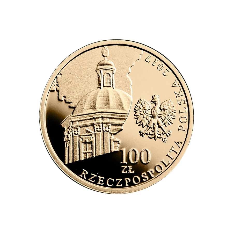 100-Złoty Gold Coin – 200th Anniversary of the Ossolinski National Institute – 2017-1