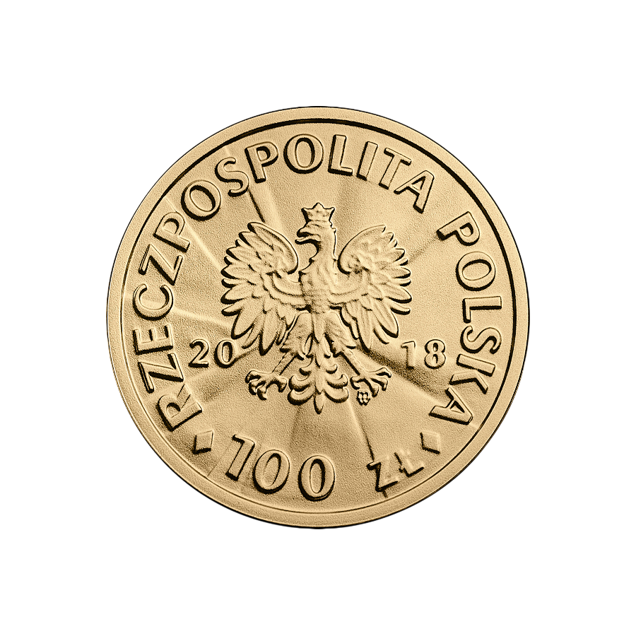 100-Złoty Gold Coin – Centennial of Poland’s Regained Independence – Ignacy Jan Paderewski-1