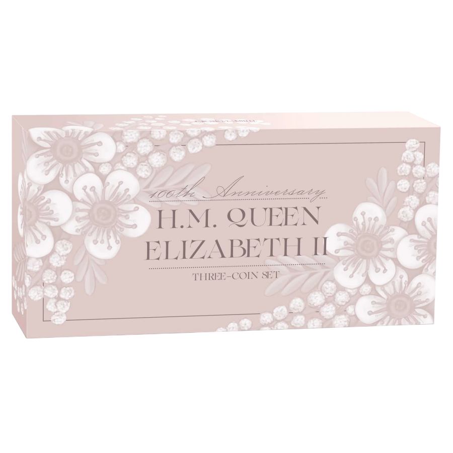 Queen Elizabeth II 100th Birthday Anniversary 2026 Silver Coin Set - 4