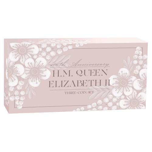 Queen Elizabeth II 100th Birthday Anniversary 2026 Silver Coin Set - 4