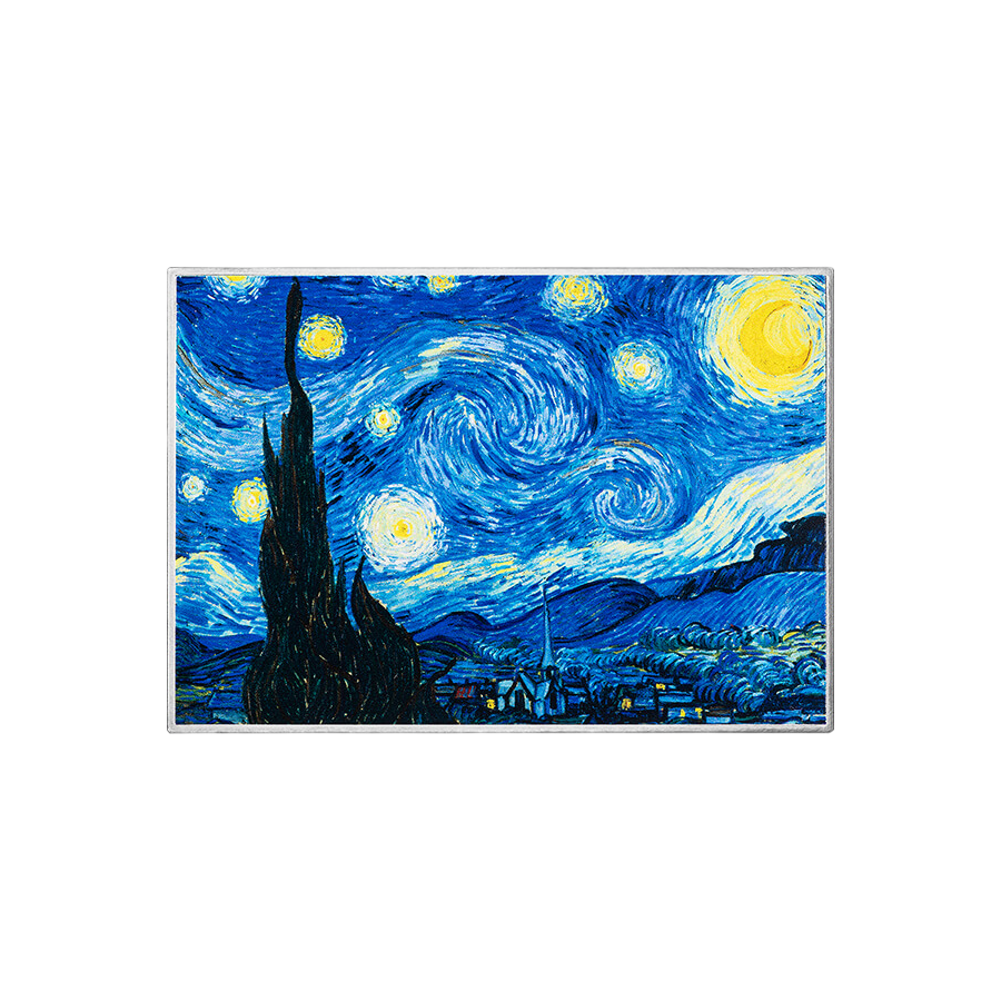 Silver Coin - Gwiazdzista Art Gallery - *Starry Night* by Vincent van Gogh - 1 Ounce - 2026-2