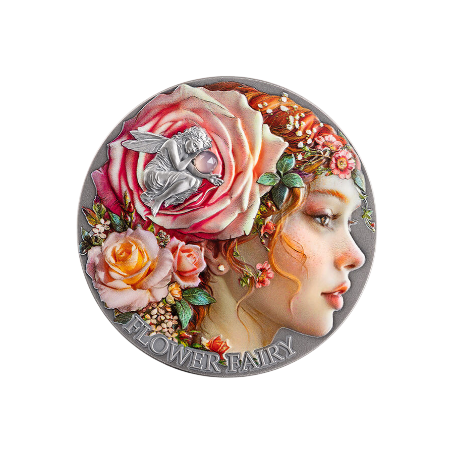 Silver Coin: Spirits of Nature – Flower Fairy, 2 Ounces, 2026-1