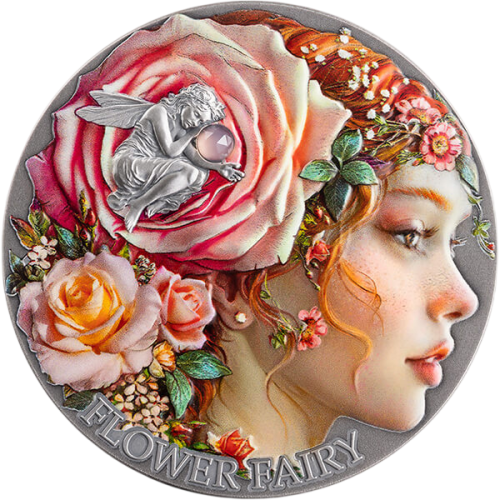 Silver Coin: Spirits of Nature – Flower Fairy, 2 Ounces, 2026-1