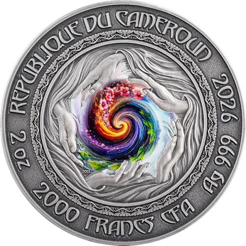 Silver Coin: Spirits of Nature – Flower Fairy, 2 Ounces, 2026-2