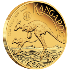1.4-ounce Australian Kangaroo Gold Coin 2026 Proof 1